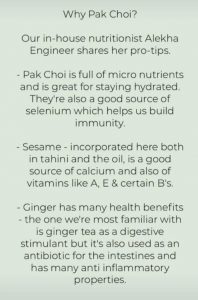 Pok Choi And Ginger Habanero Salad Physique 57 India